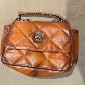 Pratesi Firenze Brown Quilted Leather Bag